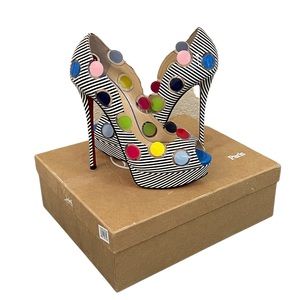 NIB Christian Louboutin 40 Fetish Peep